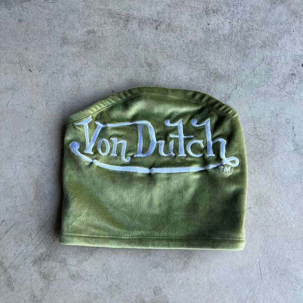 Von Dutch y2k cropped top women’s size XS Y2K rare